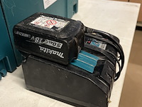 2x bouwgereedschap, 1x accu, 1x lader, m-boxen makita, 1x dhs630zj, 1x dhr242zjv - afbeelding 6 van  8