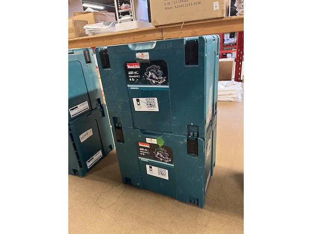 2x bouwgereedschap in m-box (2x cirkelzaag) makita, dhs630zj - afbeelding 3 van  5