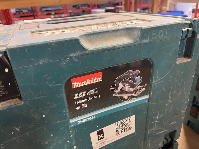 2x bouwgereedschap in m-box (2x cirkelzaag) makita, dhs630zj - afbeelding 2 van  3