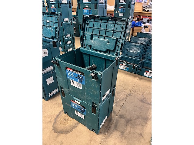 2x bouwgereedschap in m-box (2x combihamer) makita, dhr242zjv - afbeelding 1 van  3