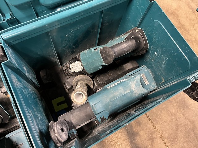 2x bouwgereedschap in m-box (2x combihamer) makita, dhr242zjv - afbeelding 4 van  4