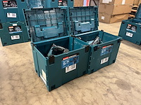 2x bouwgereedschap in m-box (2x combihamer) makita, dhr242zjv - afbeelding 1 van  4