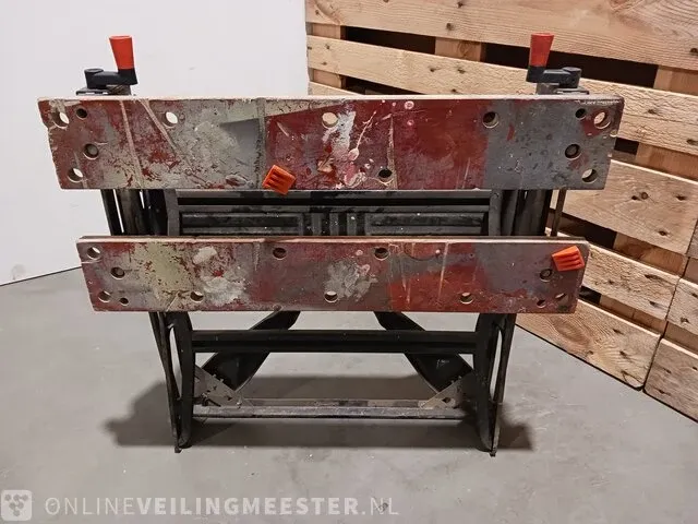 2x bouwlamp en inklapbare werkbank - afbeelding 10 van  10