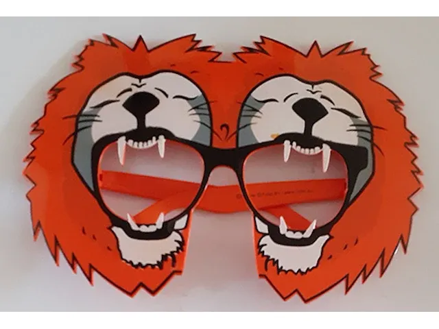 2x bril leeuw - afbeelding 1 van  3