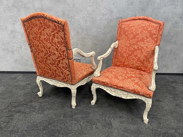 2x brocante fauteuil - afbeelding 5 van  21