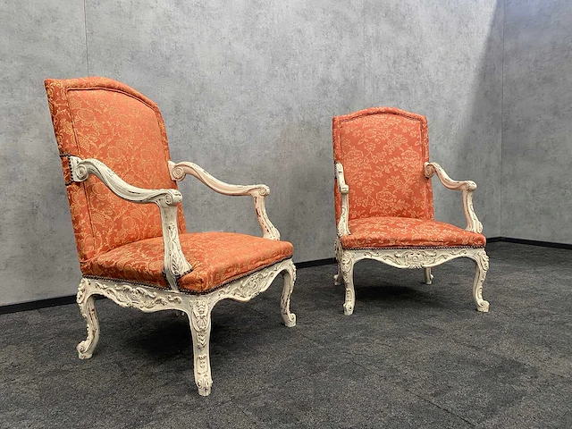 2x brocante fauteuil - afbeelding 1 van  21
