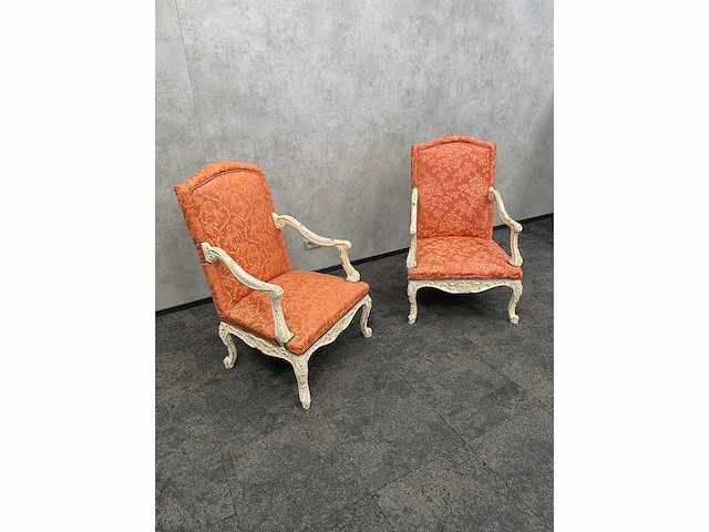2x brocante fauteuil - afbeelding 13 van  21