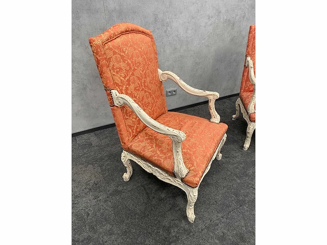 2x brocante fauteuil - afbeelding 16 van  21