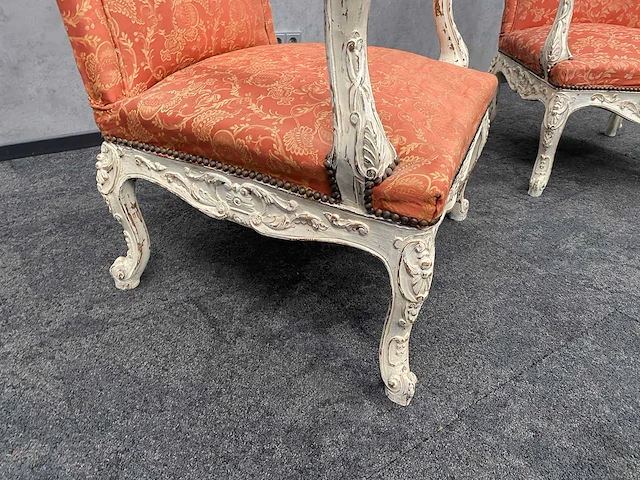 2x brocante fauteuil - afbeelding 17 van  21