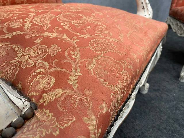 2x brocante fauteuil - afbeelding 21 van  21