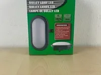 2x bully lamp led zwart 5,5watt