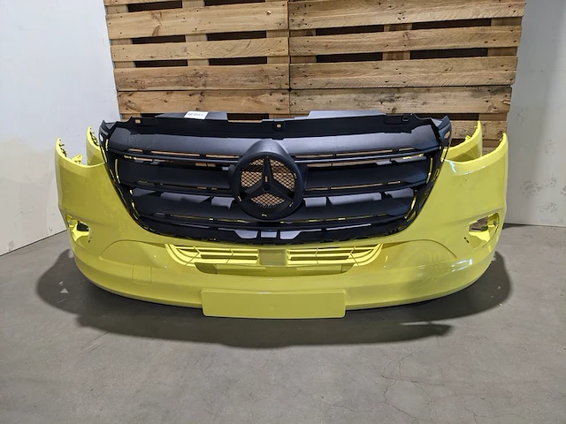 2x bumper met grill, mercedes - afbeelding 1 van  10