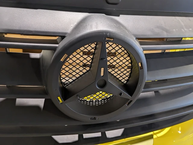 2x bumper met grill, mercedes - afbeelding 5 van  10