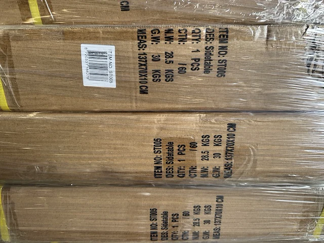 2x bureau 131,5x60x75 cm - afbeelding 3 van  4