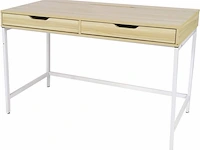 2x bureau 131,5x60x75 cm - afbeelding 1 van  4