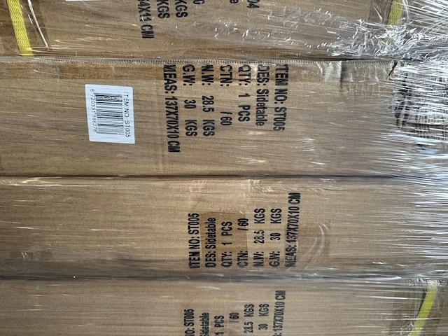 2x bureau 131,5x60x75 cm - afbeelding 3 van  4