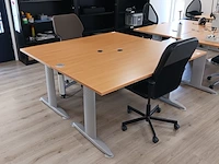 2x bureau met 2x bureaustoel | locatie roden - afbeelding 1 van  11