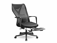 2x bureaustoel ergonomisch mfavour, mfv000042, zwart - afbeelding 1 van  3