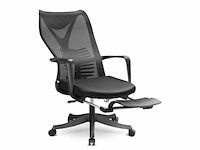 2x bureaustoel ergonomisch mfavour, mfv000042, zwart - afbeelding 1 van  2