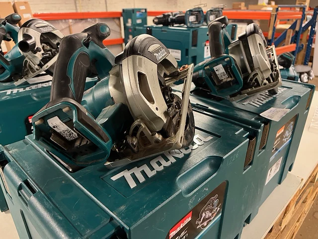 2x cirkelzaag in m-box makita, dhs630zj - afbeelding 6 van  7