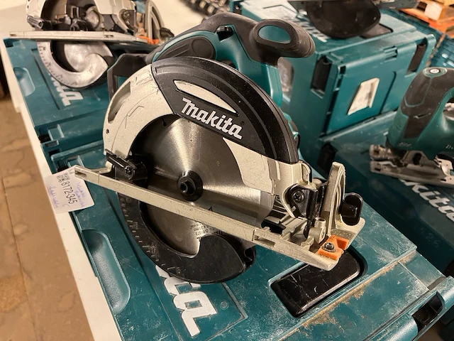 2x cirkelzaag in m-box makita, dhs630zj - afbeelding 2 van  7