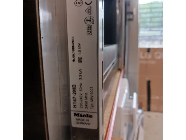 2x combi magnetron en 1x bonen machine, miele / aeg, h147-2mb / he200bm - afbeelding 13 van  20