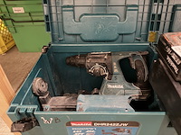 2x combihamer in m-box met 1x accu, 1x lader, makita, dhr242zjv - afbeelding 5 van  5