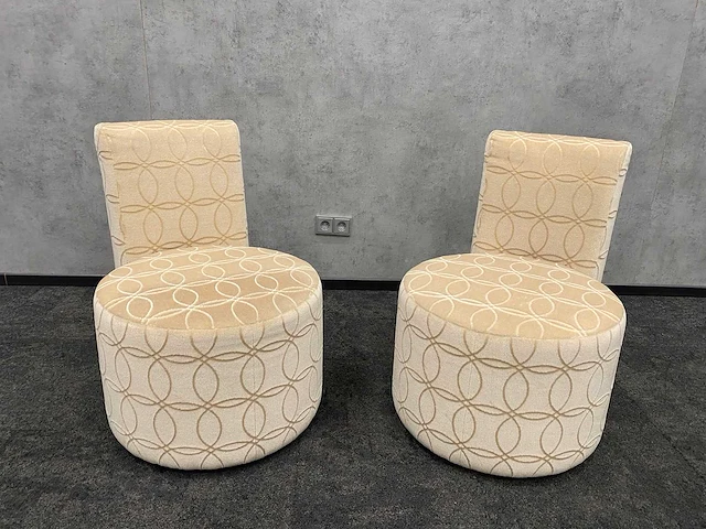 2x cor - design fauteuil - luxe stoffering - afbeelding 5 van  11