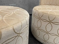 2x cor - design fauteuil - luxe stoffering - afbeelding 7 van  11