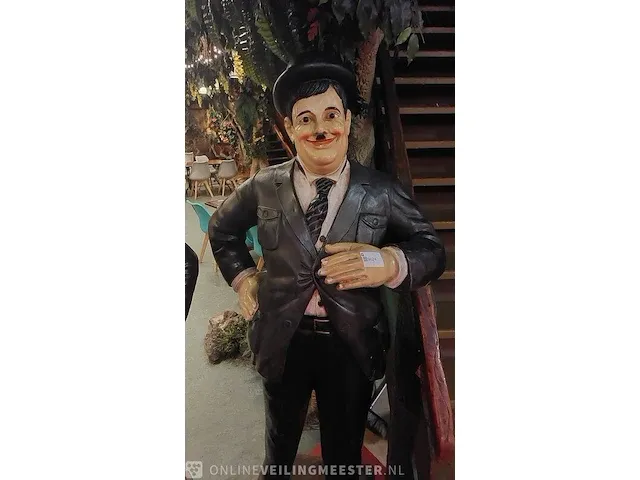 2x decoratiebeeld laurel & hardy - afbeelding 5 van  7