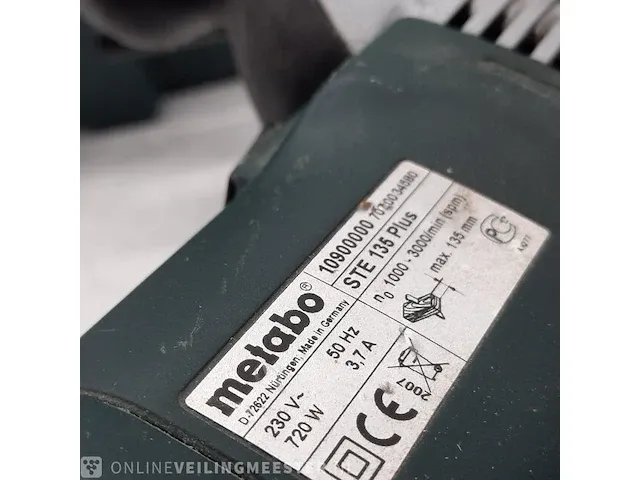 2x decoupeerzaag metabo, o.a. ste 136 plus - afbeelding 3 van  11