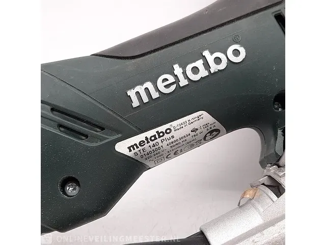 2x decoupeerzaag metabo, o.a. ste 136 plus - afbeelding 9 van  11