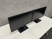 2x dell e2417h - 24" monitor op voet - dp, vga - afbeelding 6 van  11