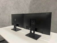 2x dell e2417h - 24" monitor op voet - dp, vga - afbeelding 8 van  11