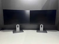 2x dell ultrasharp 2414hb - 24" monitor - hdmi, dp, usb - afbeelding 1 van  12
