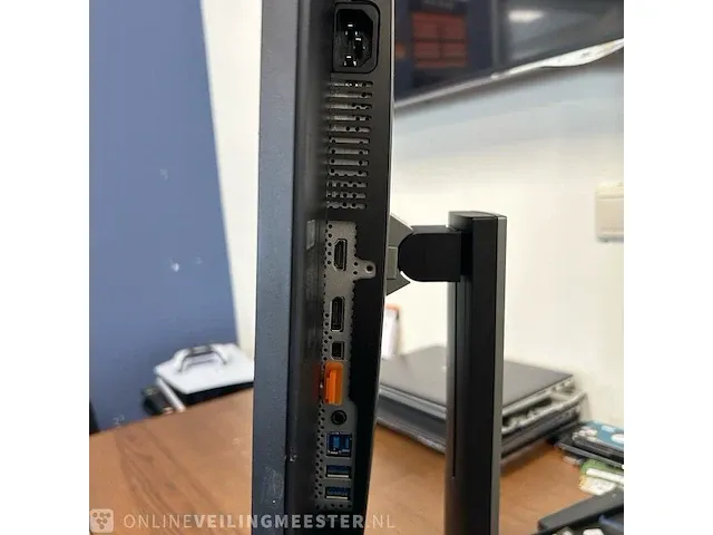 2x dell ultrasharp u2717d - 27 inch monitor - 2k resolutie dell, ultrasharp u2717d, grijs / chroom - afbeelding 4 van  5