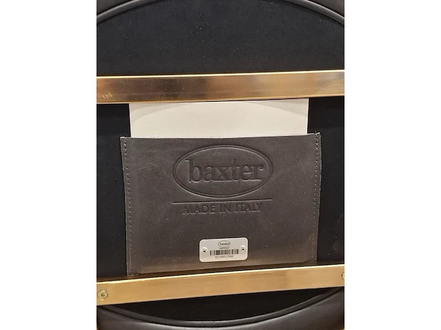 2x design barstoel baxter, gemma, design draga & aurel, bruin leder - afbeelding 8 van  10