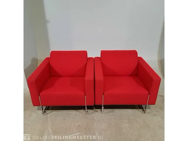 2x design fauteuil artifort, mare - rene holten - afbeelding 1 van  10