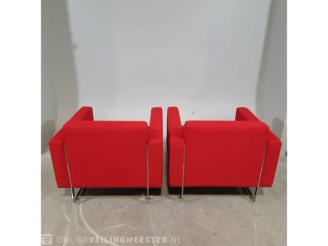2x design fauteuil artifort, mare - rene holten - afbeelding 8 van  10