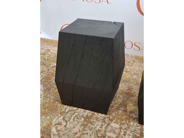 2x design kruk noorstad , chukka stool block oak - afbeelding 4 van  10