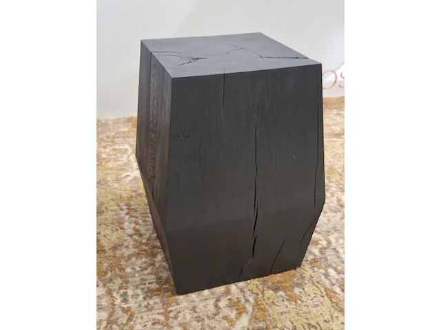 2x design kruk noorstad , chukka stool block oak - afbeelding 6 van  10