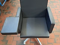 2x design stoel, lensvelt, zwart - afbeelding 2 van  7