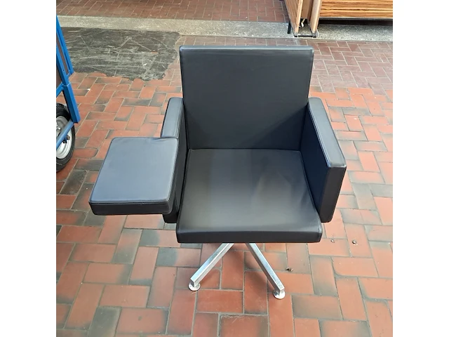 2x design stoel, lensvelt, zwart - afbeelding 3 van  7