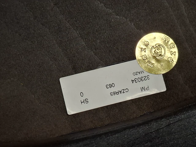 2x design stoel mazo, mzo chair black 10130, zwart, beige beklede zitting - afbeelding 6 van  14