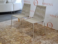 2x design stoel thorup, noel chair d301, grey wool - afbeelding 5 van  11