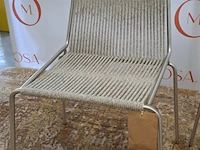 2x design stoel thorup, noel chair d301, grey wool - afbeelding 7 van  11