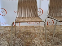 2x design stoel thorup, noel chair d303, brown wool - afbeelding 5 van  10