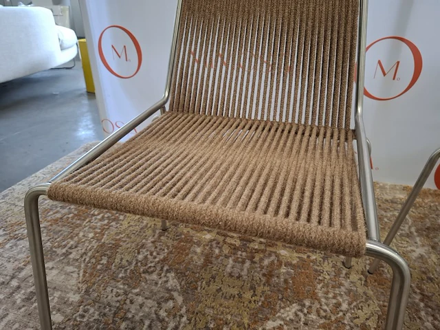 2x design stoel thorup, noel chair d303, brown wool - afbeelding 7 van  10