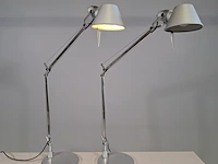 2x design tafel lamp, artemide, tolomeo - afbeelding 1 van  8