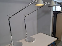 2x design tafel lamp, artemide, tolomeo - afbeelding 2 van  8